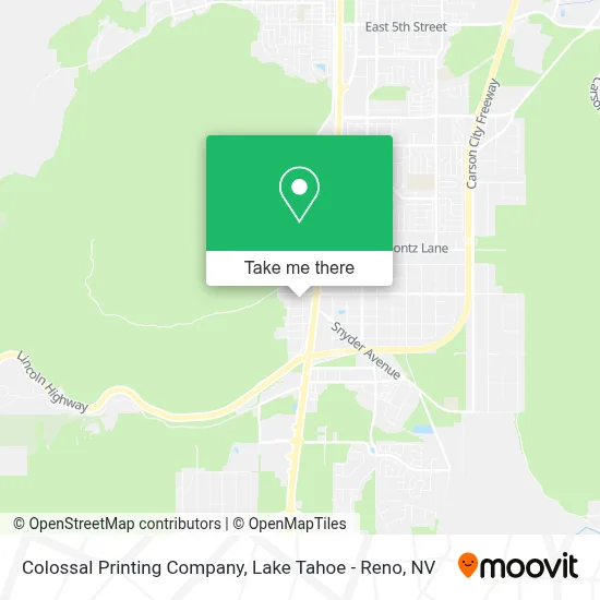 Colossal Printing Company map