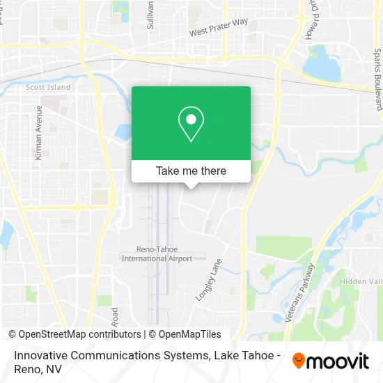 Innovative Communications Systems map