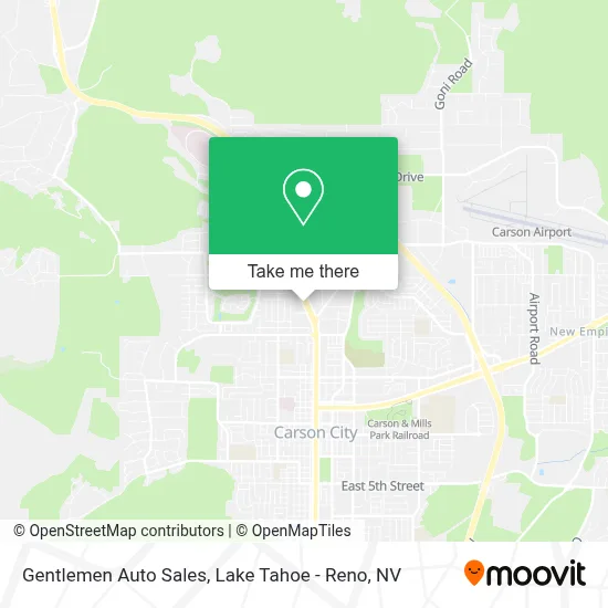 Gentlemen Auto Sales map