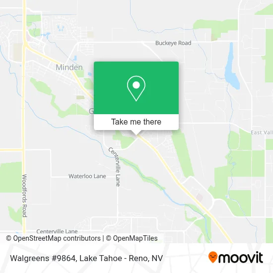 Walgreens #9864 map