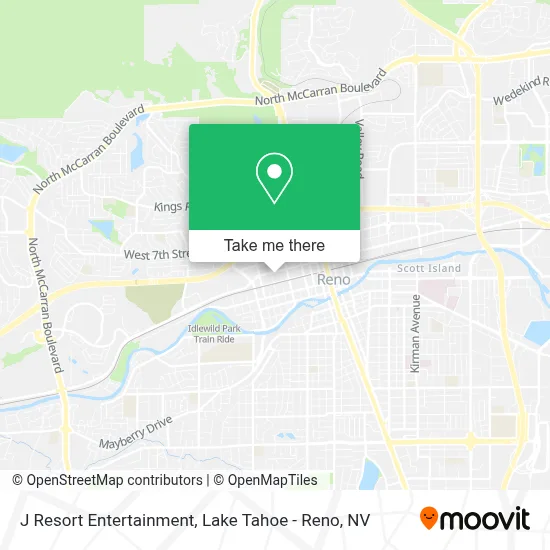 J Resort Entertainment map