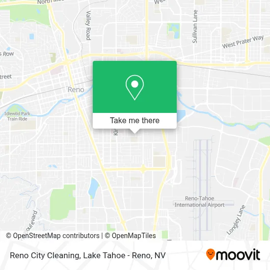 Reno City Cleaning map