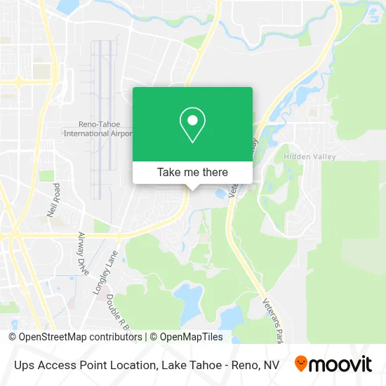 Ups Access Point Location map
