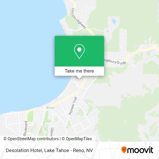 Desolation Hotel map