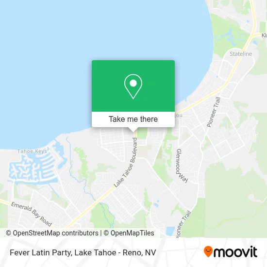 Fever Latin Party map