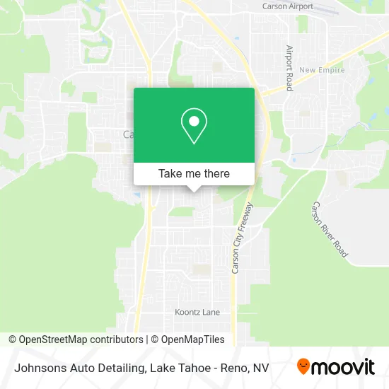 Johnsons Auto Detailing map