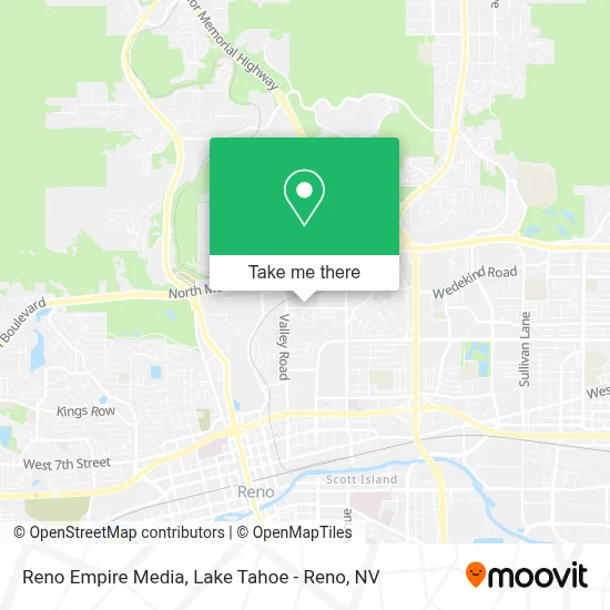 Reno Empire Media map