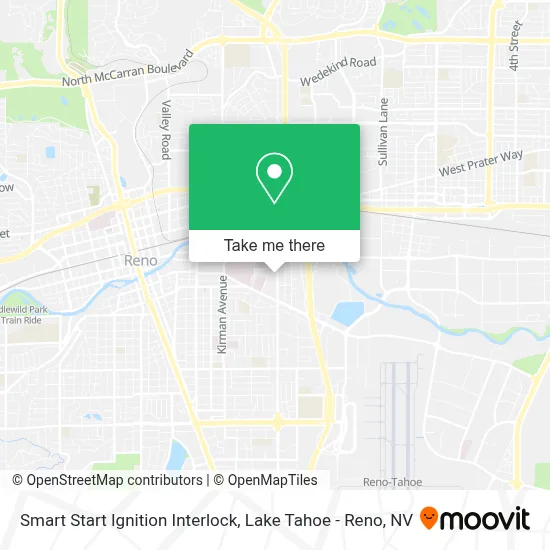 Smart Start Ignition Interlock map