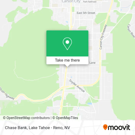Chase Bank map