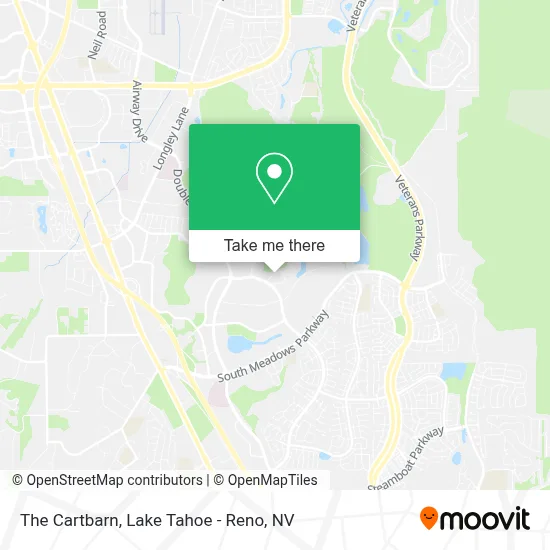 The Cartbarn map