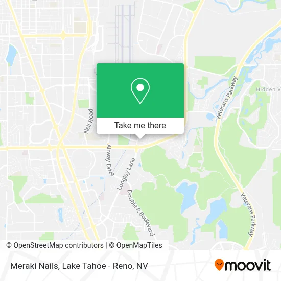 Meraki Nails map