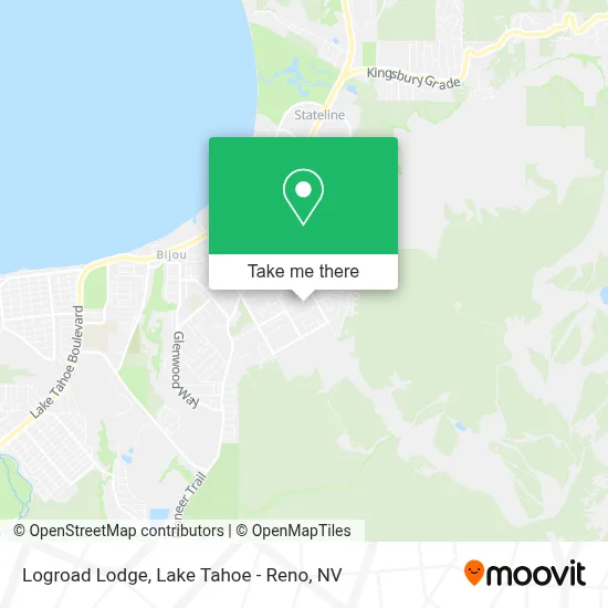 Logroad Lodge map