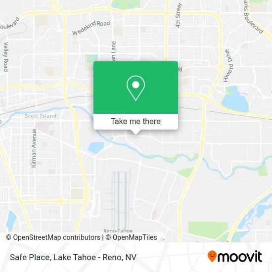 Safe Place map