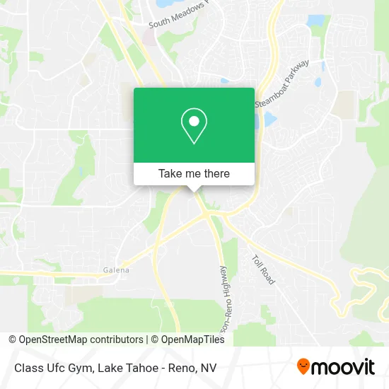 Class Ufc Gym map