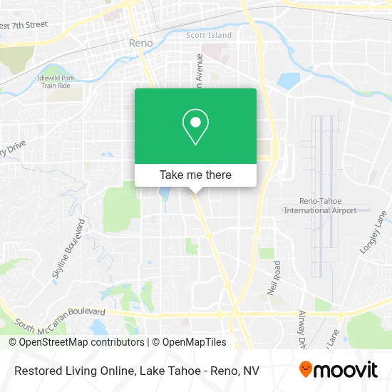 Restored Living Online map