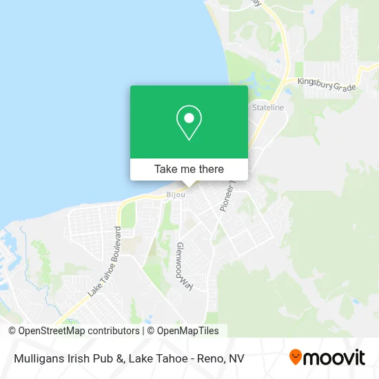 Mulligans Irish Pub & map