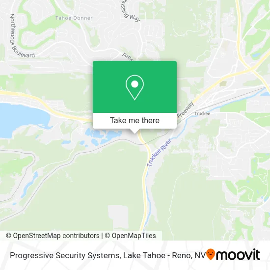Progressive Security Systems map