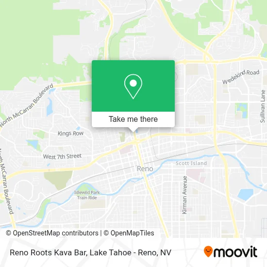 Reno Roots Kava Bar map