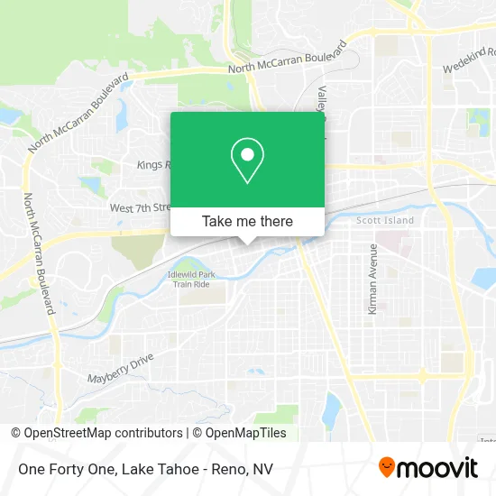 One Forty One map