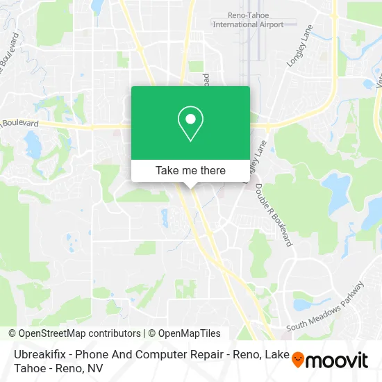 Ubreakifix - Phone And Computer Repair - Reno map