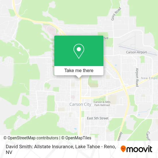 David Smith: Allstate Insurance map