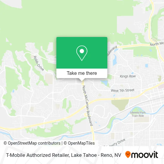 T-Mobile Authorized Retailer map