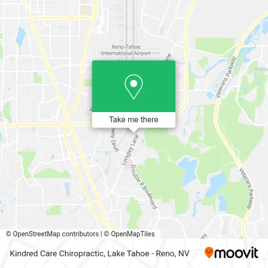 Kindred Care Chiropractic map