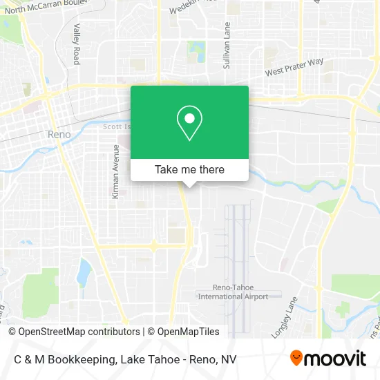 C & M Bookkeeping map