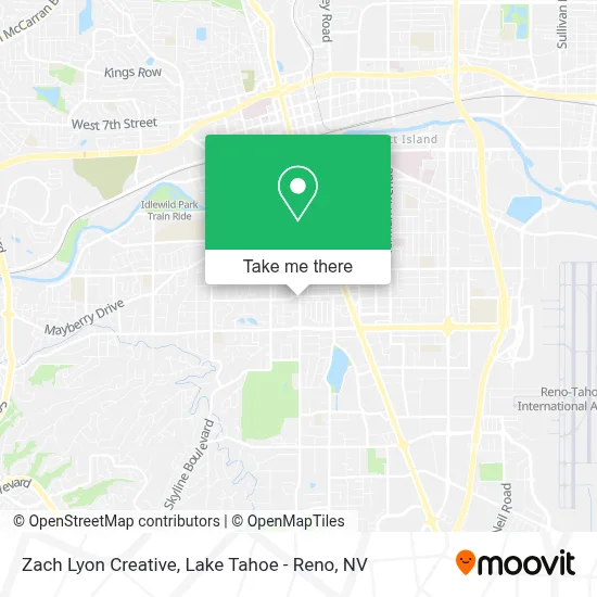 Zach Lyon Creative map