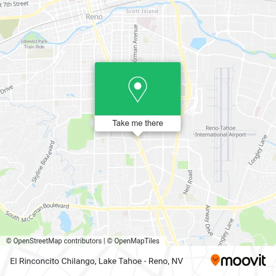 El Rinconcito Chilango map