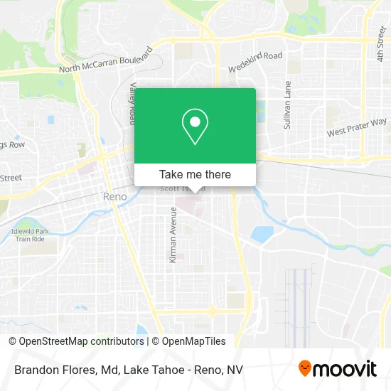 Brandon Flores, Md map