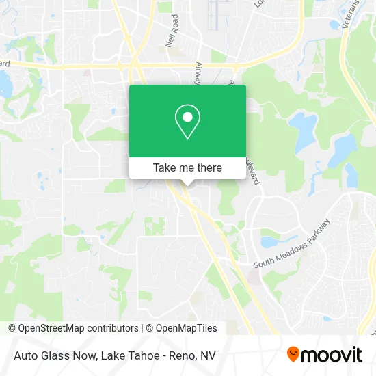 Auto Glass Now map