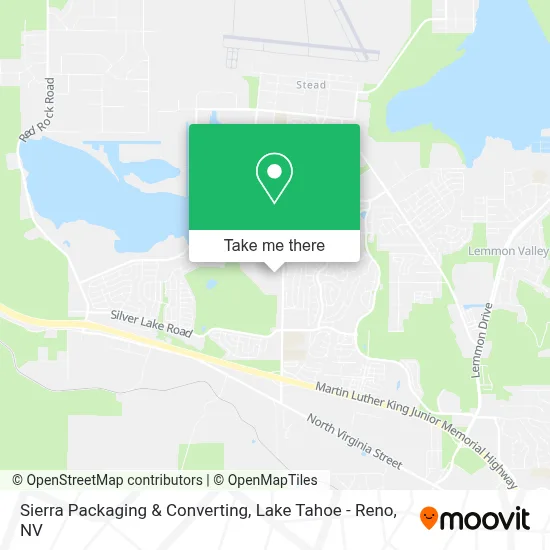 Sierra Packaging & Converting map