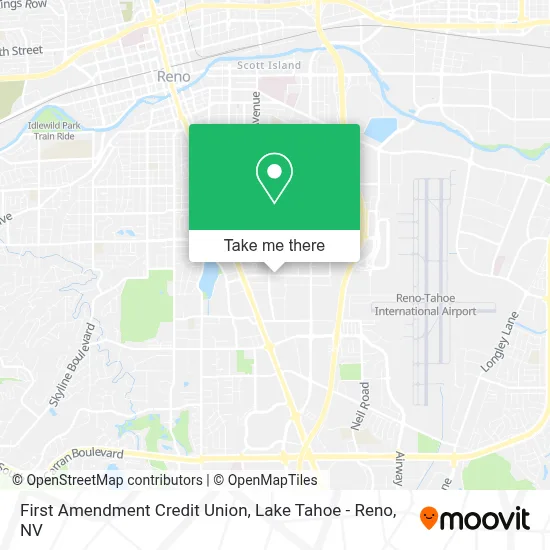 First Amendment Credit Union map