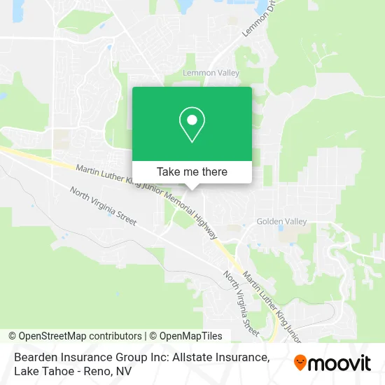 Bearden Insurance Group Inc: Allstate Insurance map