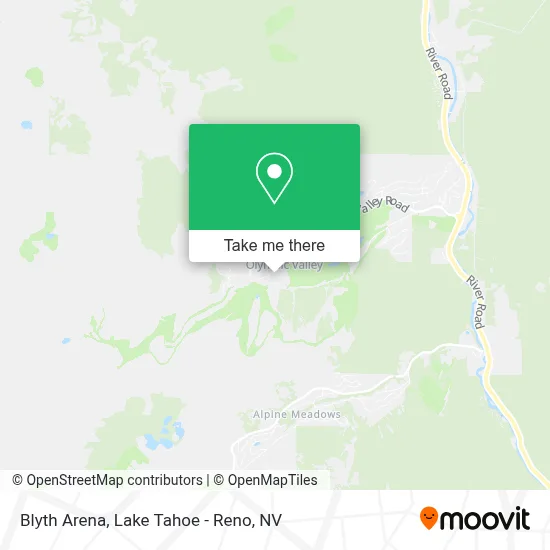 Blyth Arena map