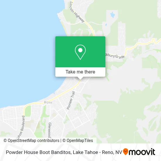 Powder House Boot Banditos map