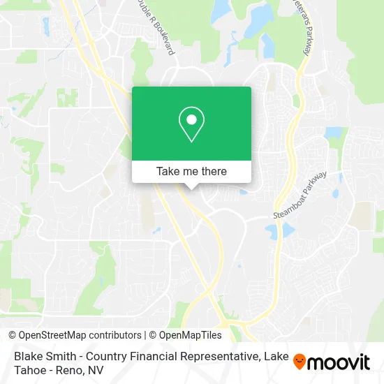 Blake Smith - Country Financial Representative map