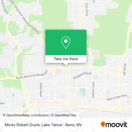 Micky Robert Doyle map