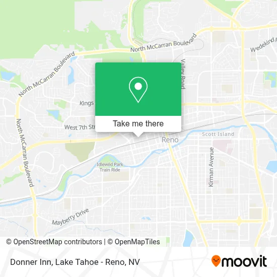 Donner Inn map