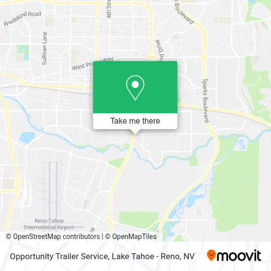 Opportunity Trailer Service map