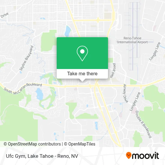 Ufc Gym map