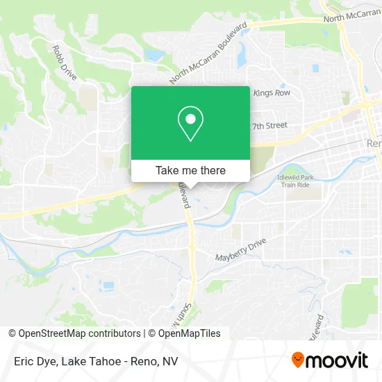 Eric Dye map