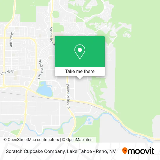 Scratch Cupcake Company map