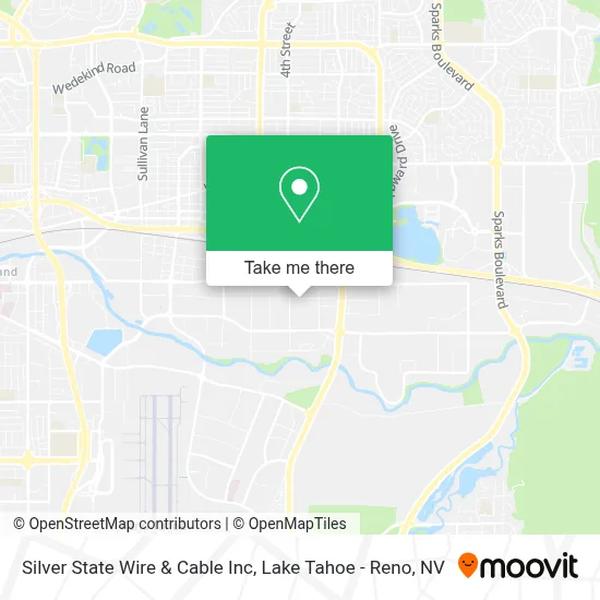 Silver State Wire & Cable Inc map
