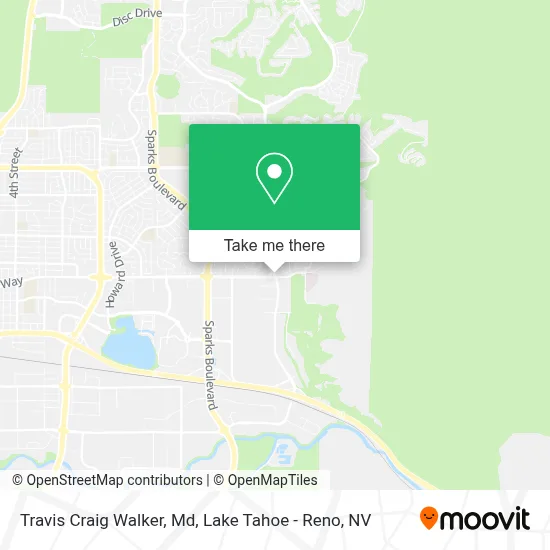 Travis Craig Walker, Md map
