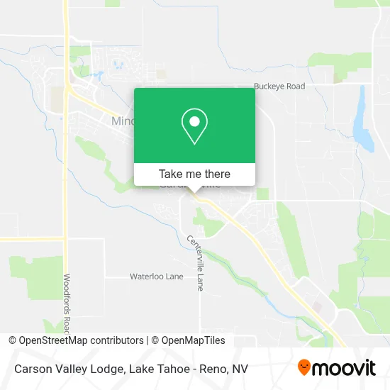 Carson Valley Lodge map