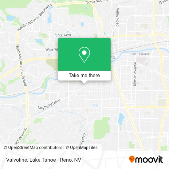 Valvoline map