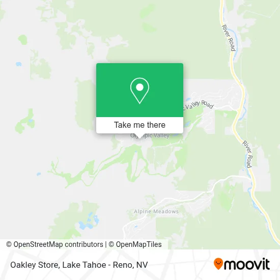 Oakley Store map