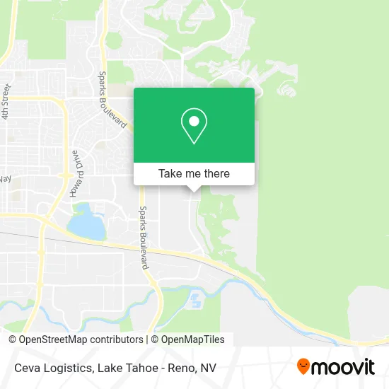 Ceva Logistics map